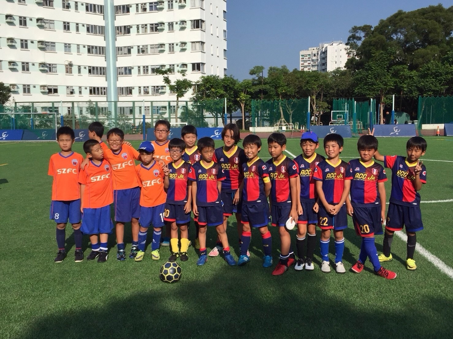 4年生 深センfc フレンドリーマッチ Acc Jr 香港少年少女サッカーチーム