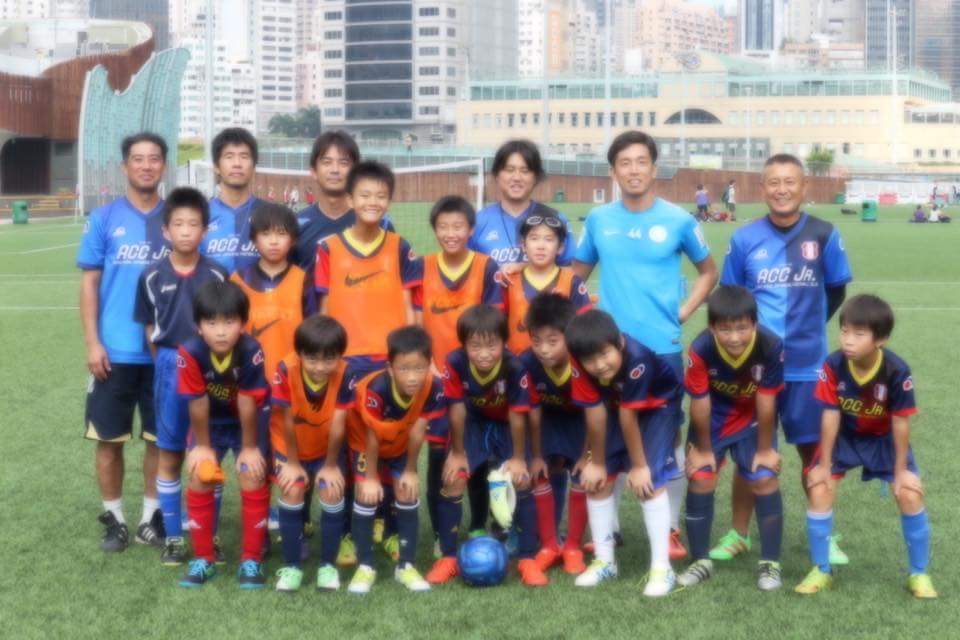 11 5 中村祐人選手が指導に来てくれました Acc Jr 香港少年少女サッカーチーム